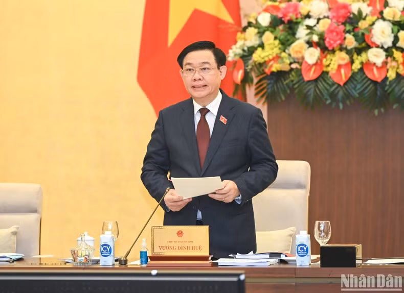 越南国会常务委员会第22次会议正式开幕【组图】 ảnh 2
