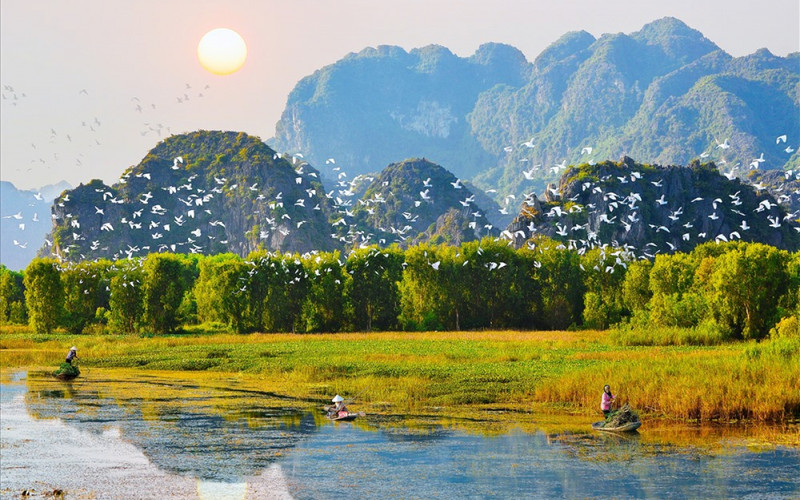 宁平省美景。