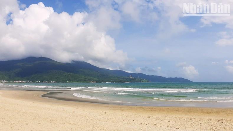 美溪海滩之美。