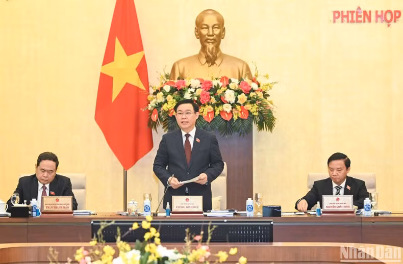越南国会常务委员会第22次会议正式开幕【组图】 ảnh 3