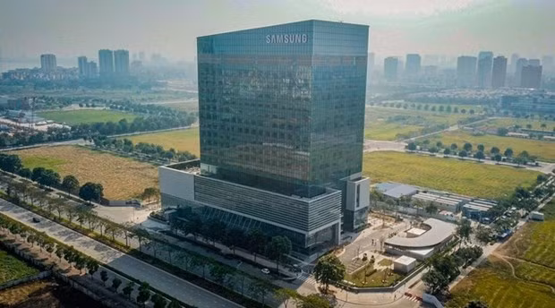 三星集团研发中心于2022年12月在河内竣工仪式。