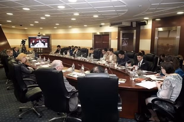 “东海形势：俄罗斯和越南的视角”讨论会现场。（图片来源：越通社）