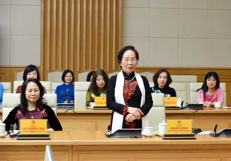 前国家副主席、柯瓦列夫斯卡娅奖委员会主席阮氏缘表示，组委会收到很多参赛资料档案，每个资料档案都很优秀。