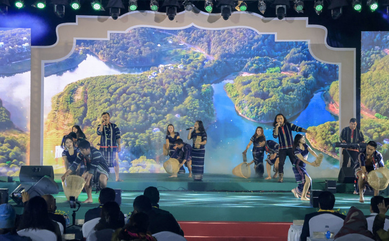 林同省的文艺节目。（图片来源：林同报）