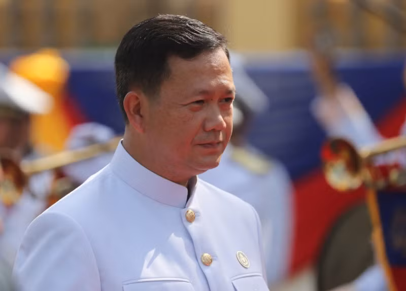 洪玛奈当选柬埔寨新一届政府首相。（图片来源：路透社）