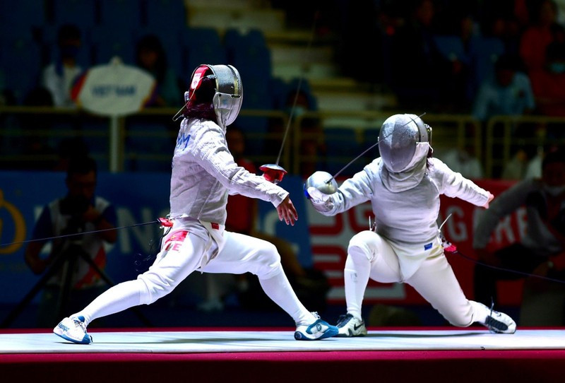 越南击剑队在东南亚击排行榜位居第一。