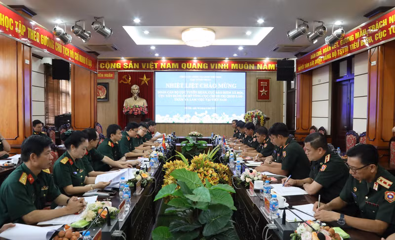 会议场景。（图片来源：人民军队）