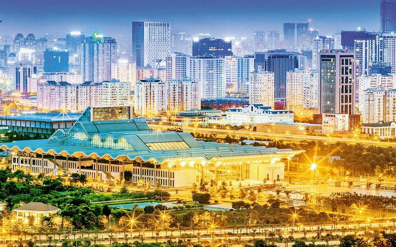 当今河内的一角。