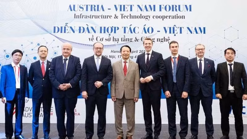 经济是越奥关系中的支柱之一。（图片来源：奥地利驻越南大使馆）