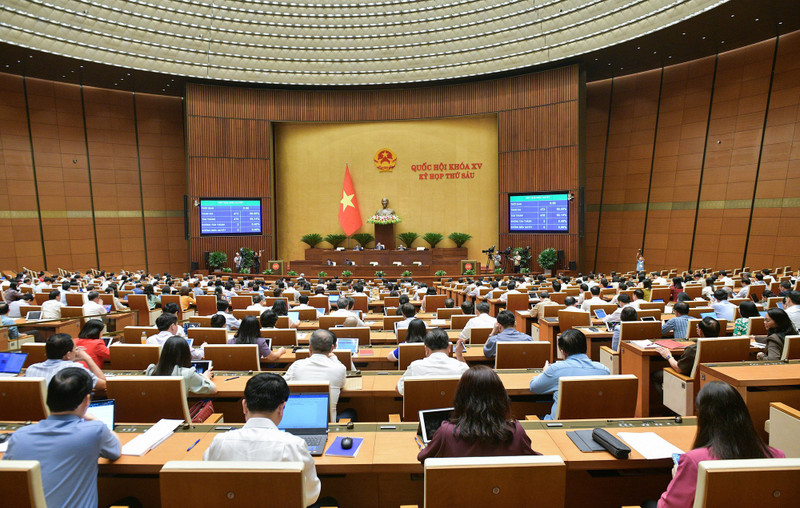 国会通过确认信任投票结果的决议。
