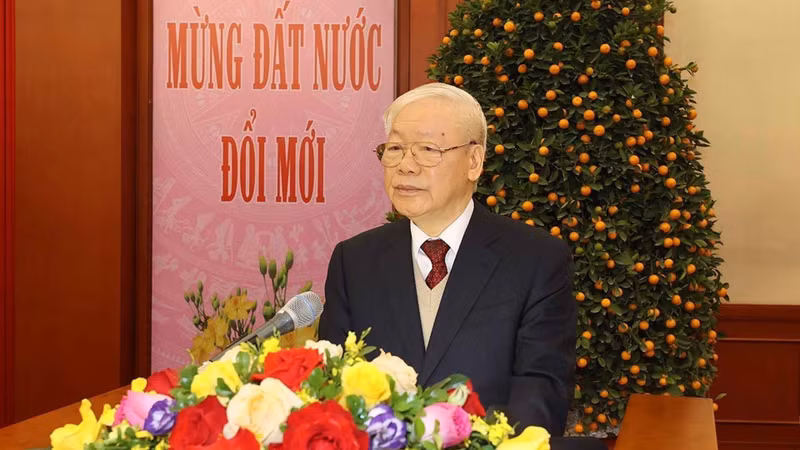 越共中央总书记阮富仲。