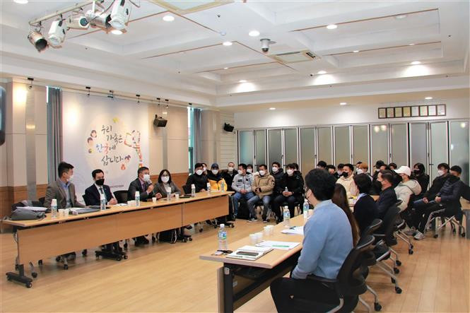 会议场景。（图片来源：越通社）
