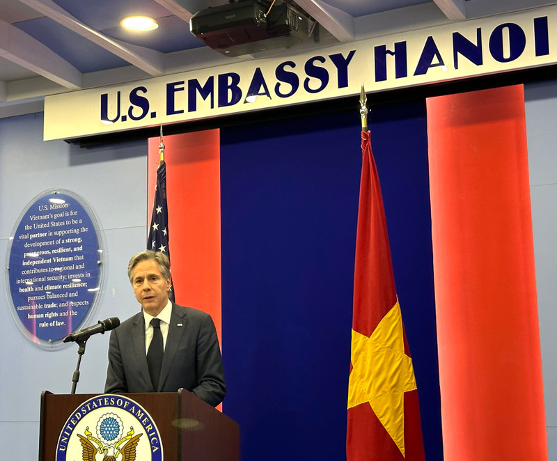 美国国务卿安东尼·布林肯。