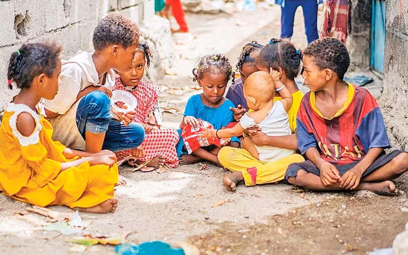 也门亚丁市的儿童。（来源来源：联合国）