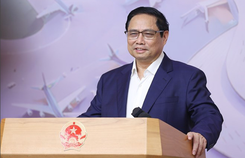 范明正总理发表讲话。（图片来源：越通社）