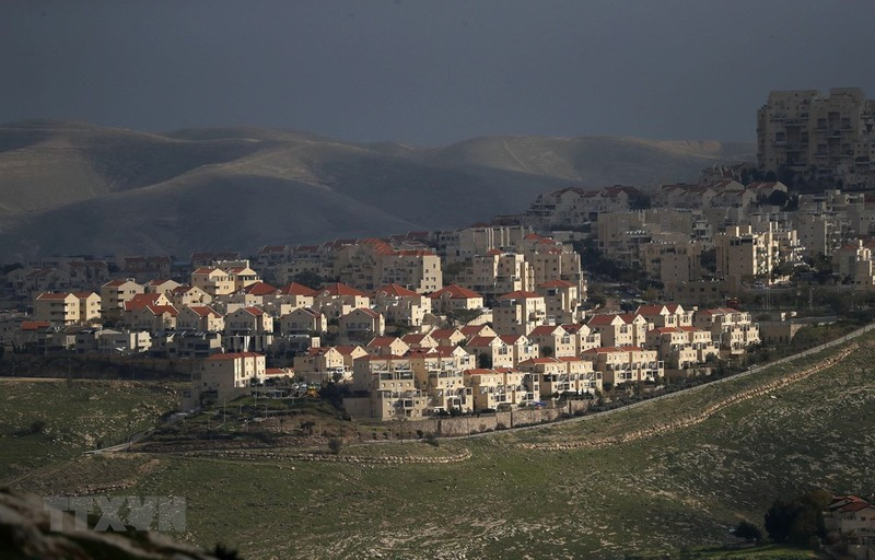 2020年2月25日，以色列设在约旦河西岸的 Maale Adumim 定居点。（图片来源：法新社/越通社）