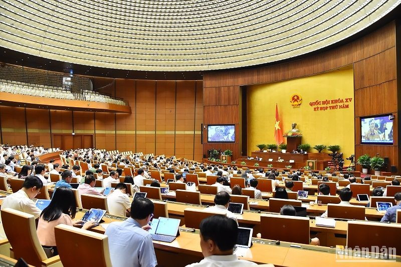 第十五届国会第五次会议：聚焦《金融机构法》等三部法律草案。