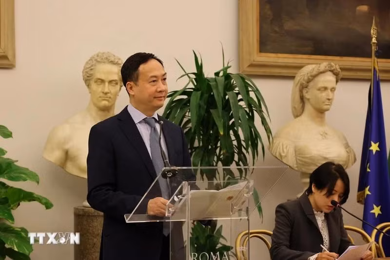 越南驻意大利大使杨海兴。（图片来源：越通社）