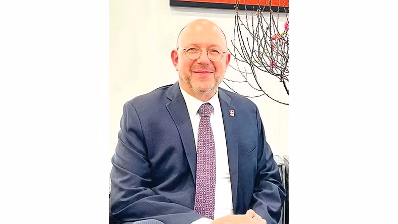 瑞士驻越南大使托马斯·加斯。