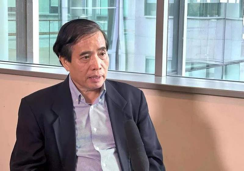 李光耀公共政策学院的武明姜教授。（图片来源：越通社）