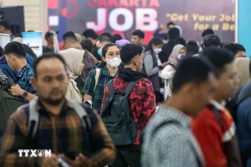 印度尼西亚致力推进国家失业应对特遣力量尽快成立。（图片来源：越通社）
