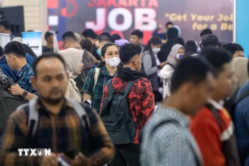 印度尼西亚致力推进国家失业应对特遣力量尽快成立。（图片来源：越通社）