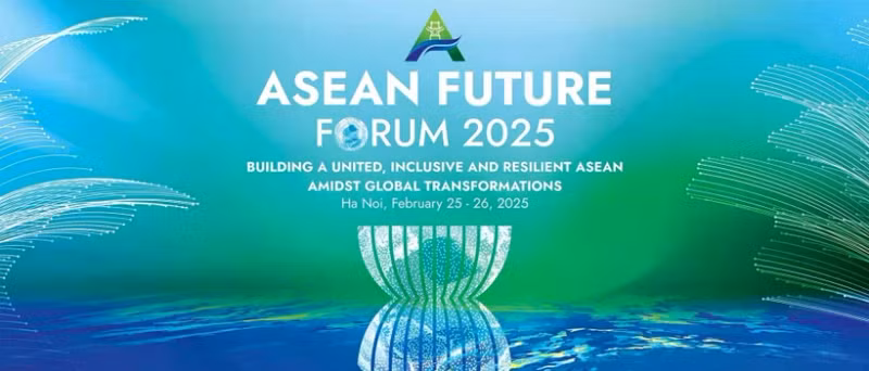 2025年东盟未来论坛宣传海报。（组委会供图）