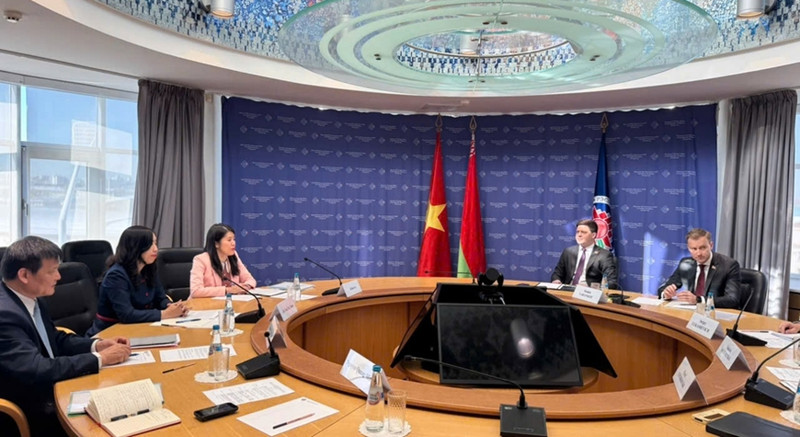 越南-白俄罗斯政治磋商举行。（图片来源：外交部）