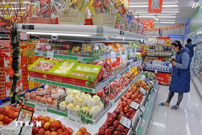 越南超市。（图片来源：越通社）