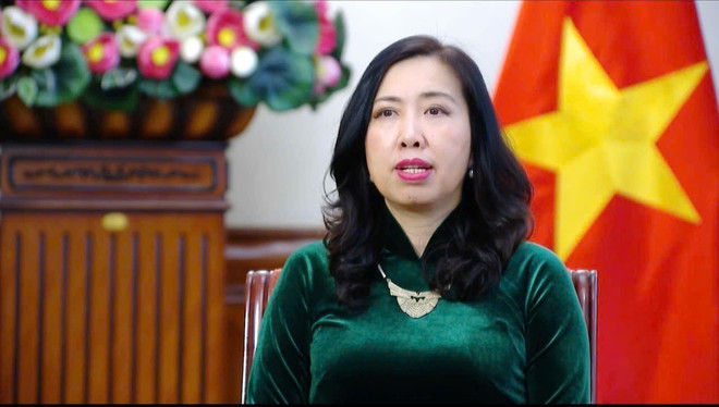 越南外交部副部长黎氏秋姮。（图片来源：越通社）