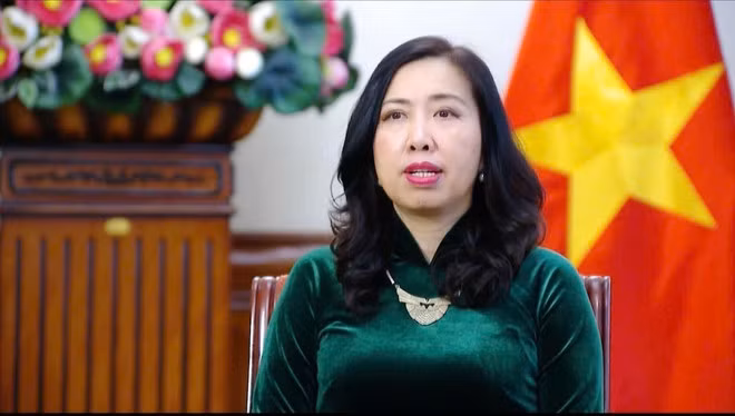 越南外交部副部长黎氏秋姮。（图片来源：越通社）