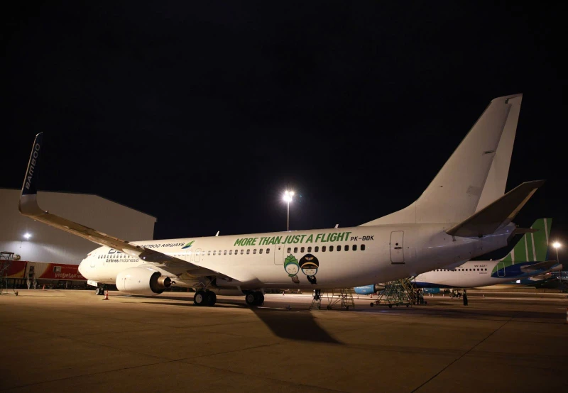 越竹航空确认已接收一架波音737-900ER飞机，服务于热门国内航线及部分东南亚国际航线。（图片来源：tuoitre.vn）