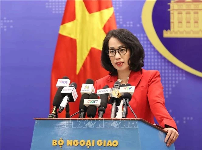 越南外交部发言人范秋姮。（图片来源：越通社）