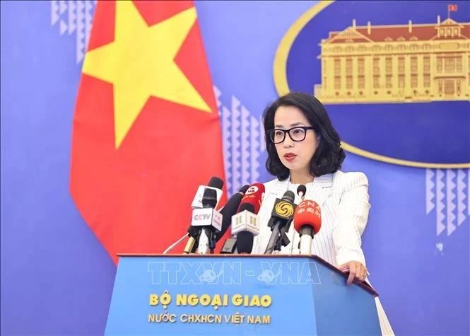 越南外交部发言人范秋姮。（图片来源：越通社）