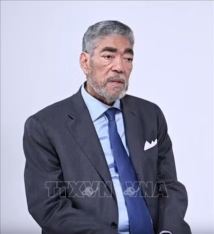 多米尼加左派团结运动总书记、地区一体化政策部部长米格尔·梅希亚。（图片来源：越通社）