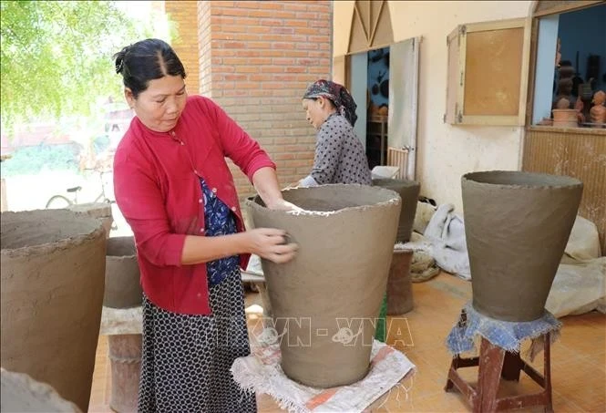 陶艺村目前是东南亚最古老的陶瓷村。（图片来源：越通社）