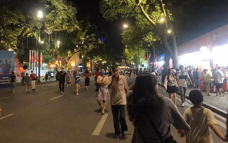河内步行街。