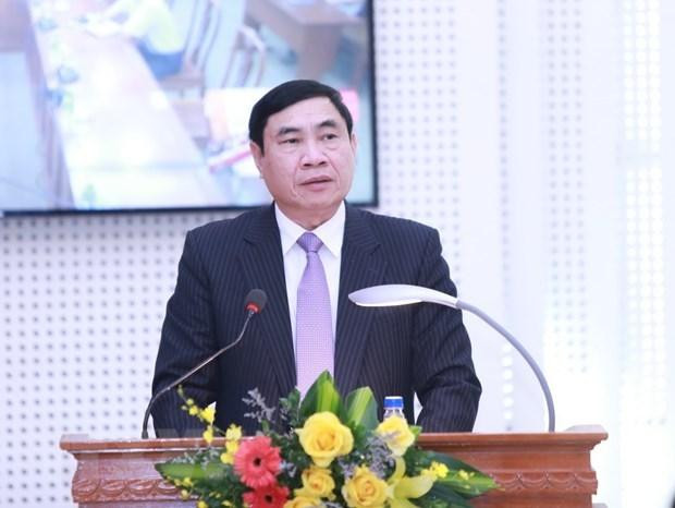 越共中央委员、中央内政部副部长陈国强。（图片来源：越通社）