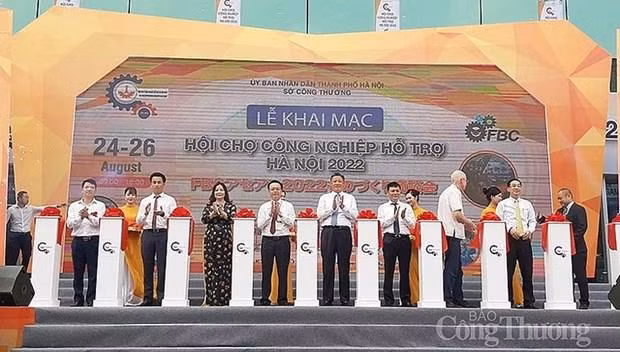 附图：2022年河内配套产业展自8月24日-26日举行。（图片来源：工商报）