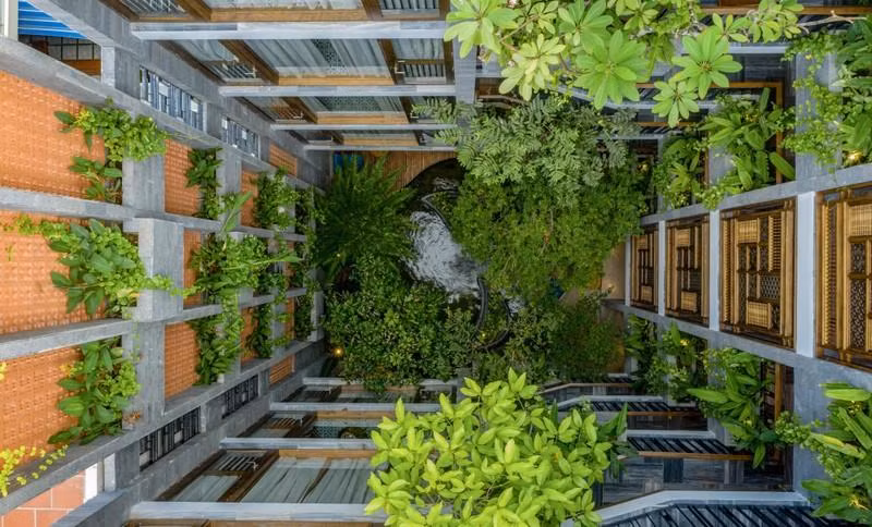 位于岘港山茶县的Minh Boutique是越南可持续发展的住宿场所之一。 （图片来源：Booking.com）