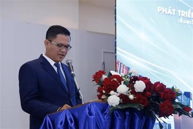 老挝贸易促进局副司长Somvixay Vongthirath。（图片来源：越通社）