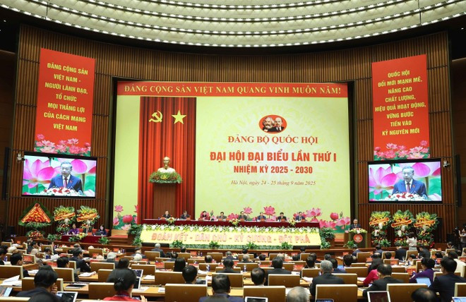 越共中央总书记苏林在会上发言。 2-1713.jpg