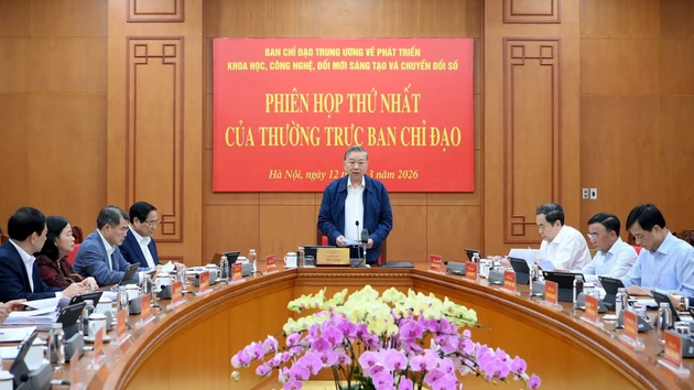 苏林总书记主持会议。