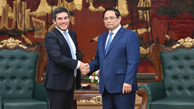 范明正总理会见富时罗素股票和多元资产全球主管杰拉尔德·托勒达诺。