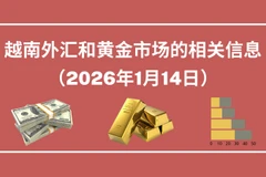 越南外汇和黄金市场的相关信息【图表新闻】