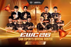 GAM Esports将代表越南参加2026年电子竞技世界杯。（图片来源：越南电子竞技娱乐协会）