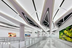 城铁2号线滨城-参良段效果图。