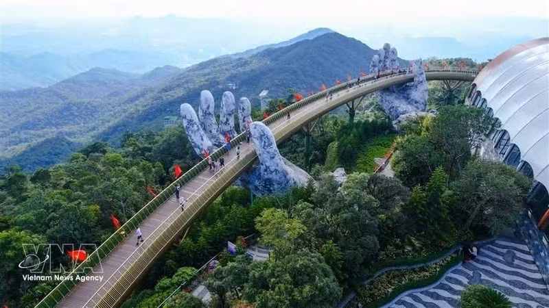 岘港加速成为亚洲一流旅游中心。（图片来源：越通社）