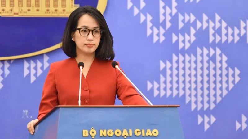 越南外交部发言人范秋姮。