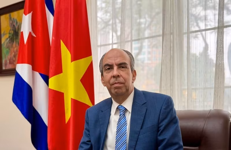 古巴驻越南特命全权大使罗赫利奥·波兰科·富恩特斯。（图片来源：越通社）